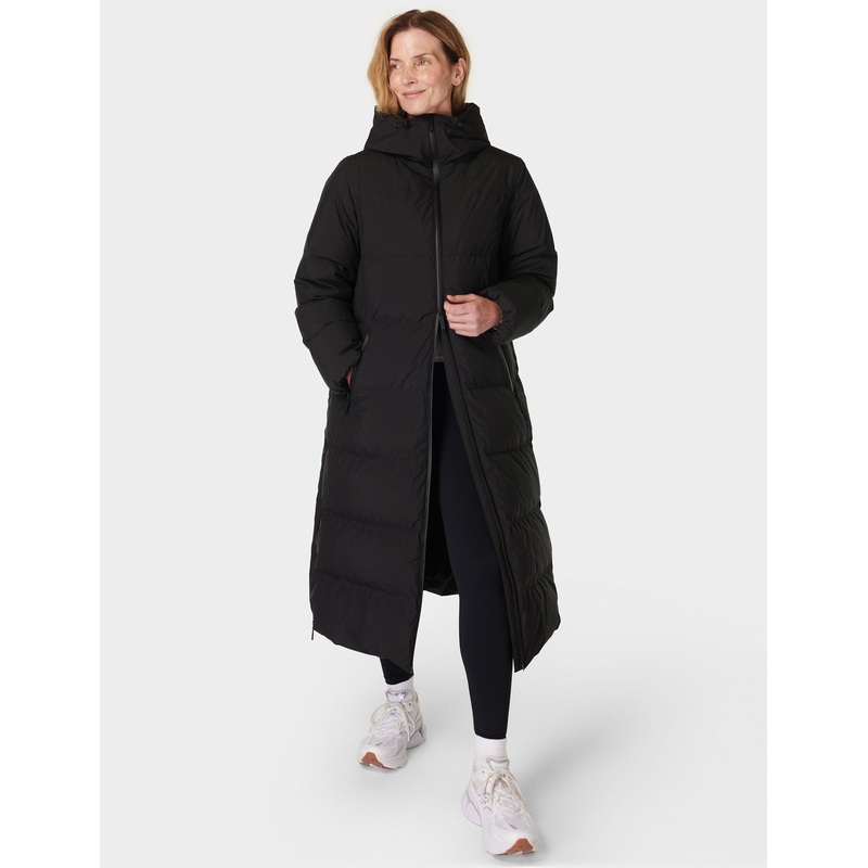 Nimbus Longline Puffer – Black