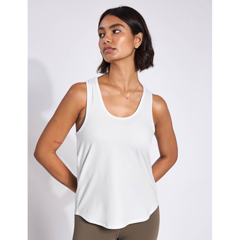 ReSet Relaxed Tank – White