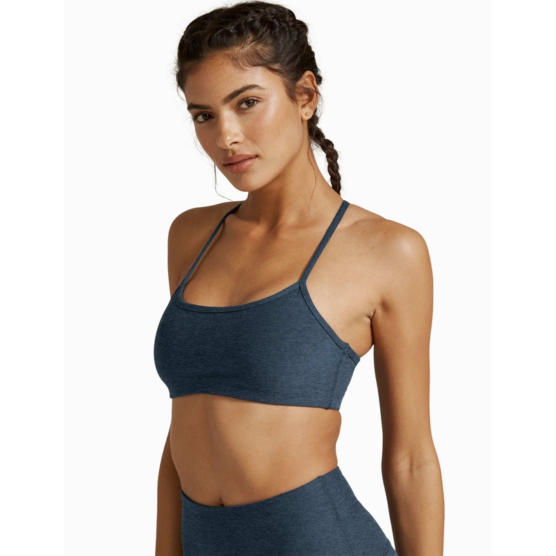 Spacedye Slim Racerback Bra – Nocturnal Navy