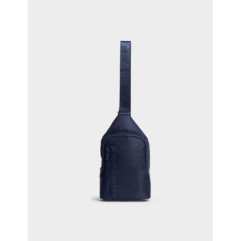 Motion Sling Bag – Navy Blue
