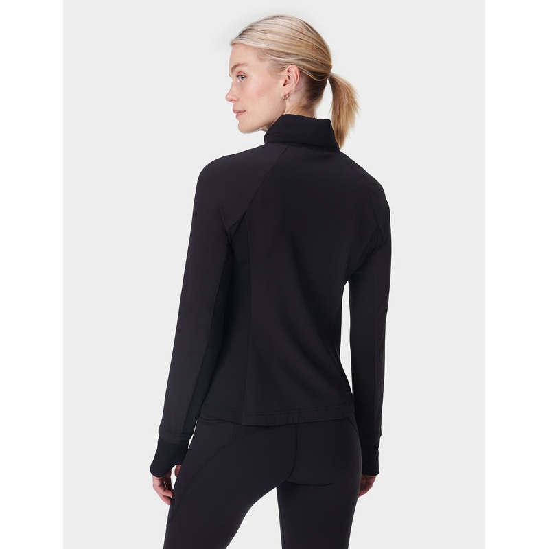 Pro Run Water Resistant Run Jacket – Black