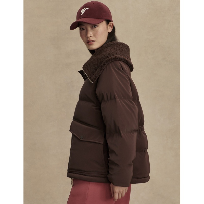 Roseville Down Jacket – Coffee Bean