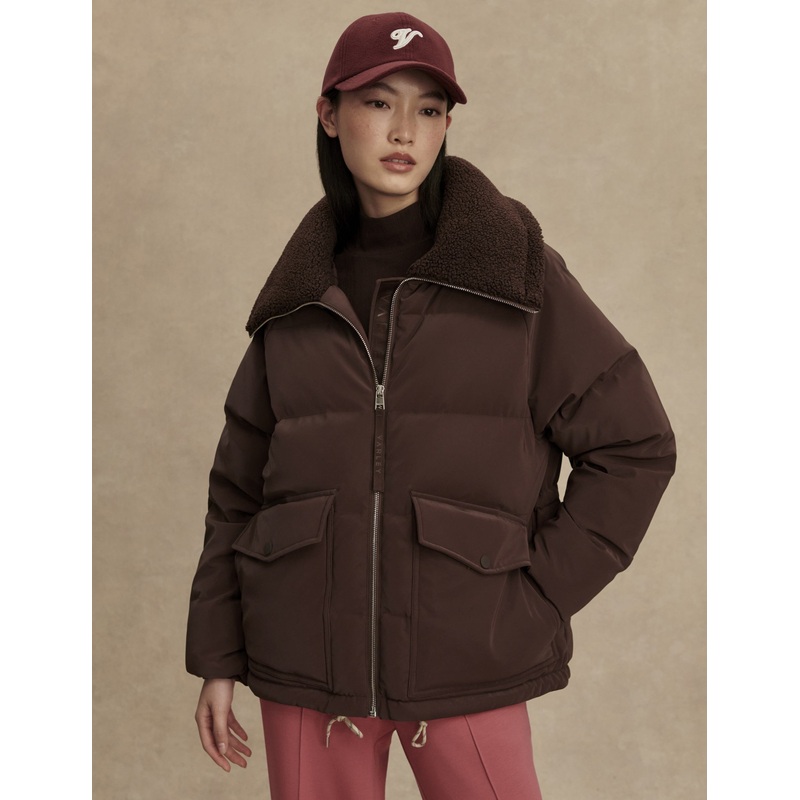 Roseville Down Jacket – Coffee Bean