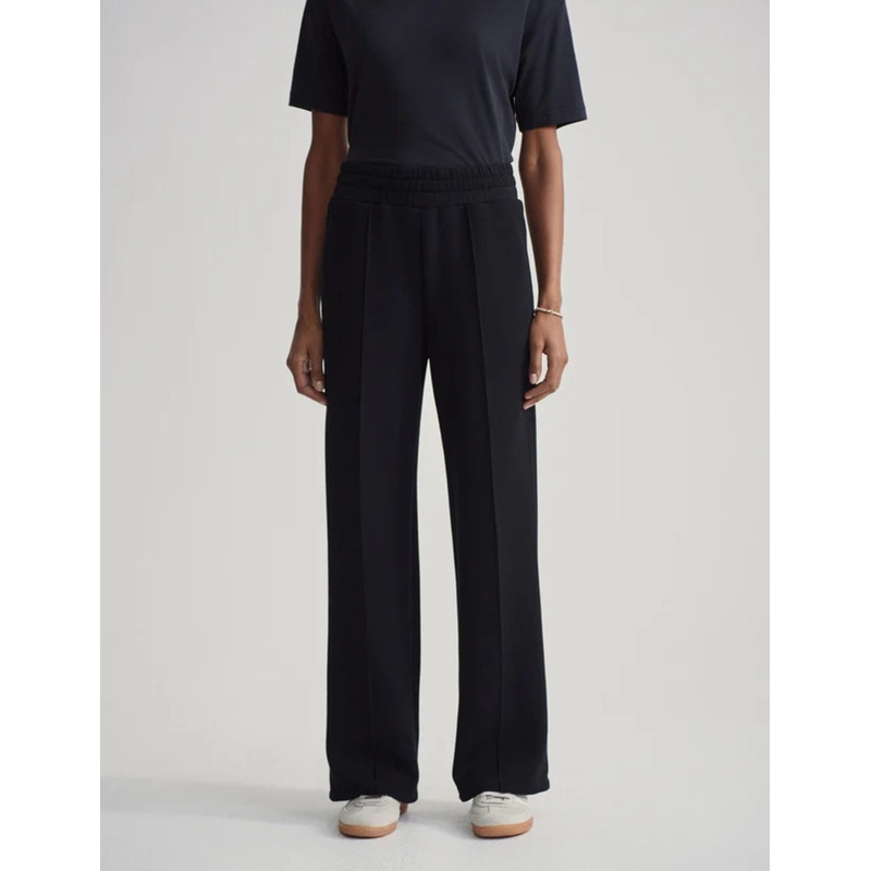 The Wide Leg Pant 30″ – Black