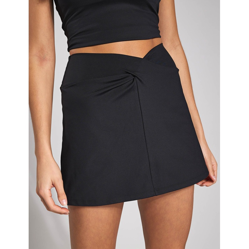 Twist Skort – Black