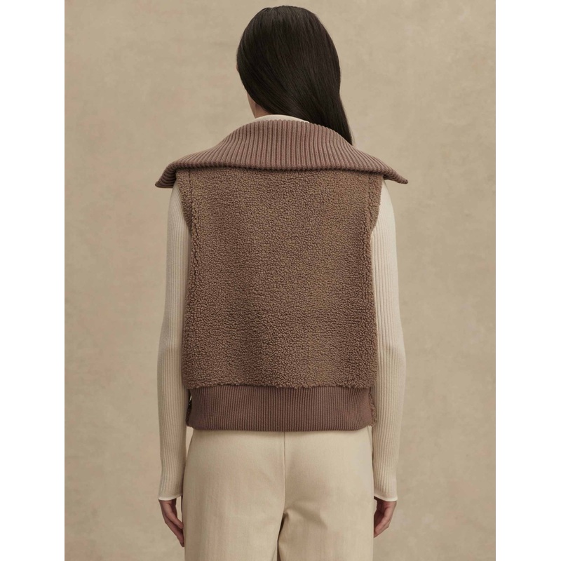 Aspen Gilet – Ash Taupe