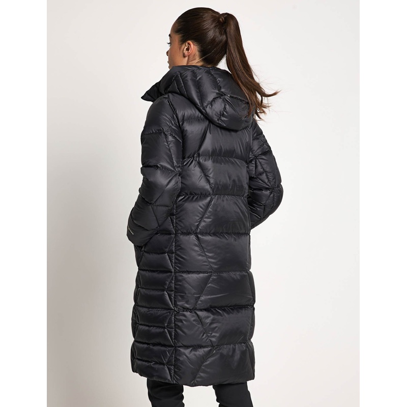 Explorer Longline Down Jacket – Jet Black