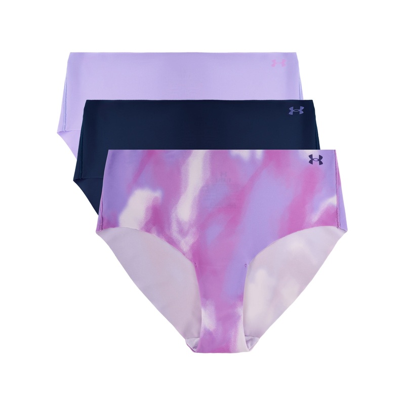 Pure Stretch 3-Pack No Show Hipster – Violet Void/Transparent/Washed Navy