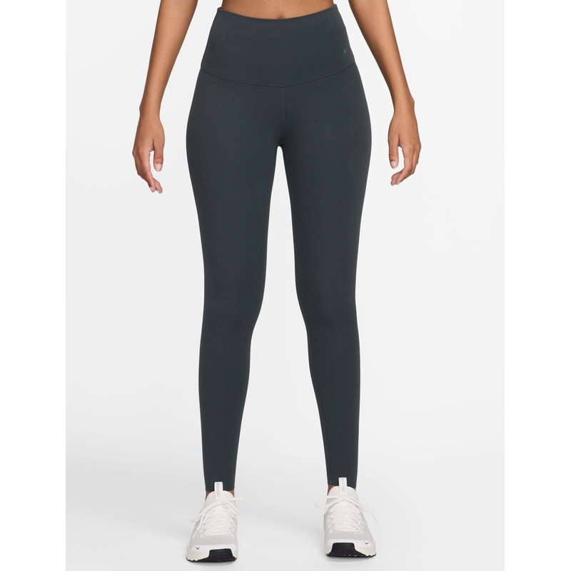 Zenvy High Waisted Leggings – Seaweed/Black
