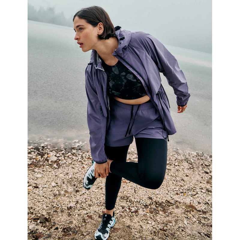 360 Reflective Hooded Sports Jacket – Lilac