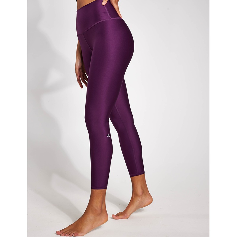 7/8 High Waisted Airlift Legging – Dark Plum