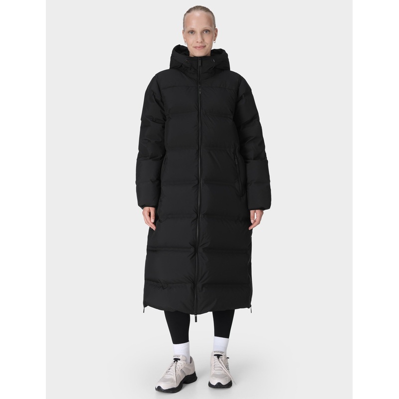 Nimbus Longline Waterproof Puffer – Black