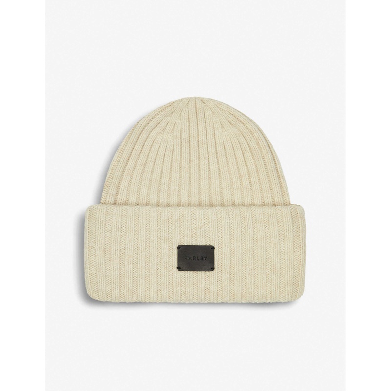 Elva Chunky Rib Beanie – Rainy Day