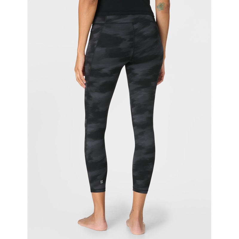 Ultimate Studio 7/8 Legging – Black Camo Shadow Print