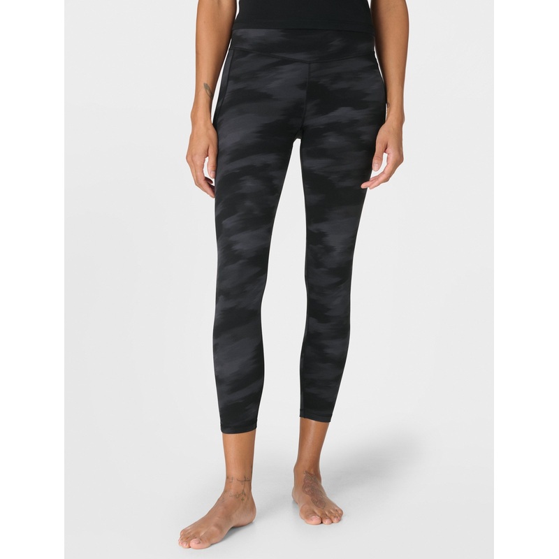 Ultimate Studio 7/8 Legging – Black Camo Shadow Print