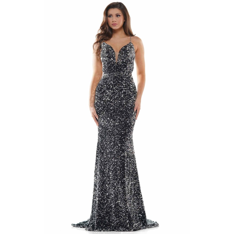 Colors Dress 2459 Dress Charcoal