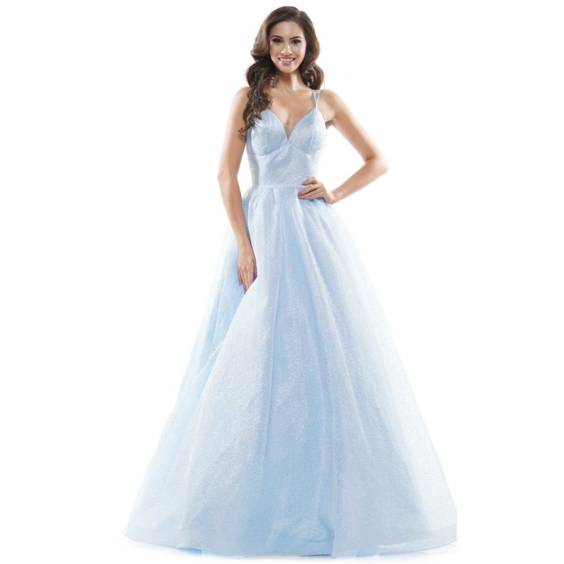 Colors Dress 2463 Dress Light Blue