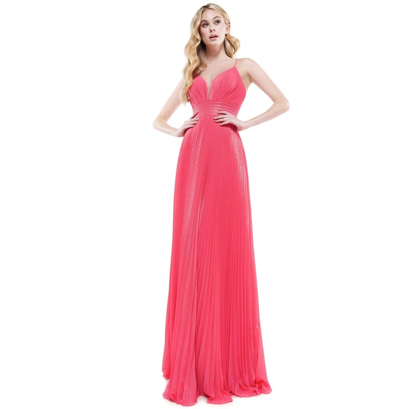 Colors Dress 2399 Dress Hot Coral