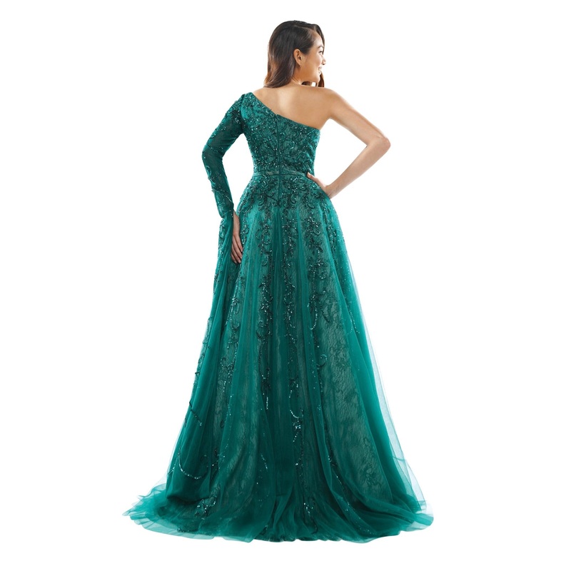 Colors Dress J144 Dress Deep Green