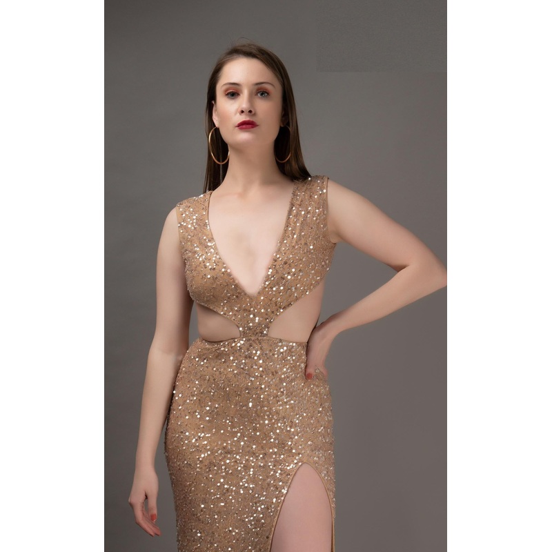 Couture Fashion by FG CF19200134 Dress Apple-Red