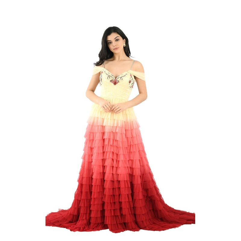 Couture Fashion by FG CF20210167 Dress Ombre