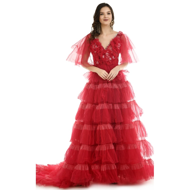 Couture Fashion by FG CF21220669 Dress Magenta