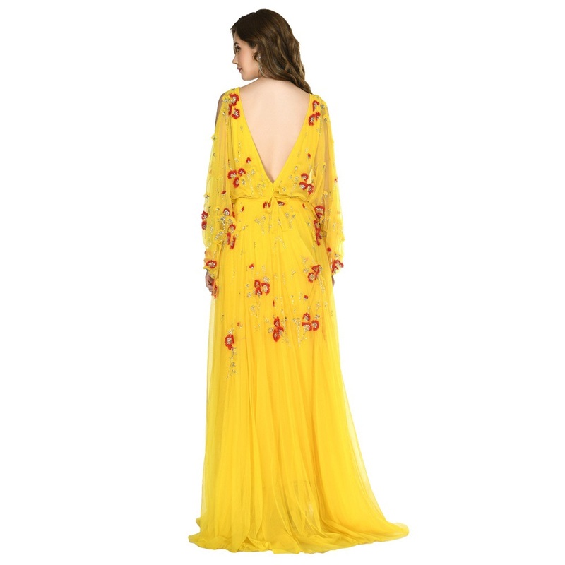 Couture Fashion by FG CF21220775 Dress Yellow