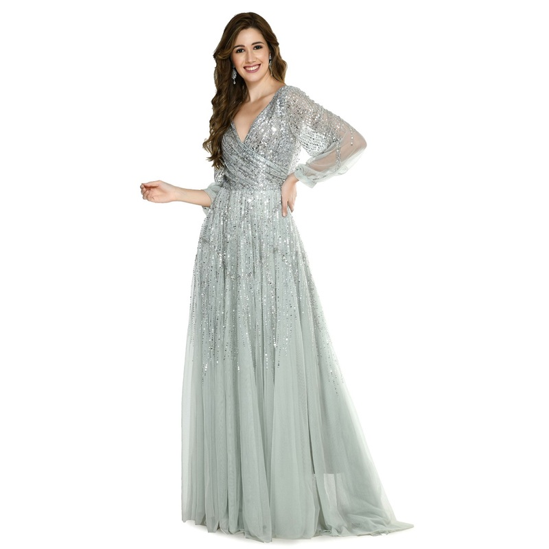 Couture Fashion by FG CF21220980 Dress Fog