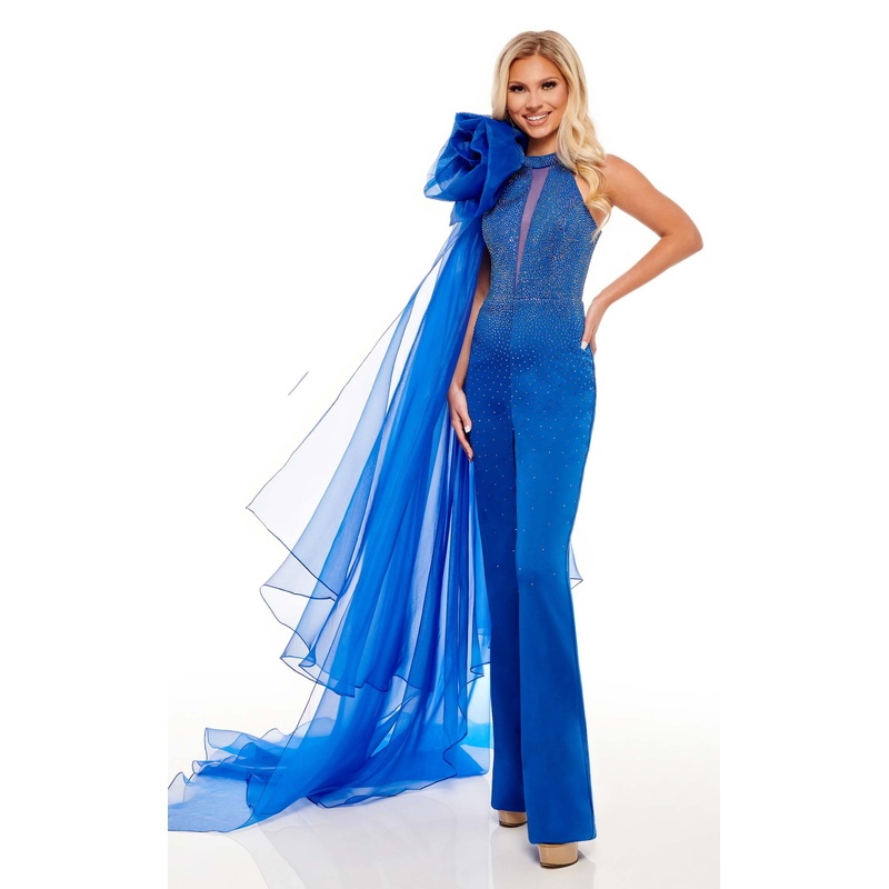Rachel Allan 50121 Jumpsuit Royal