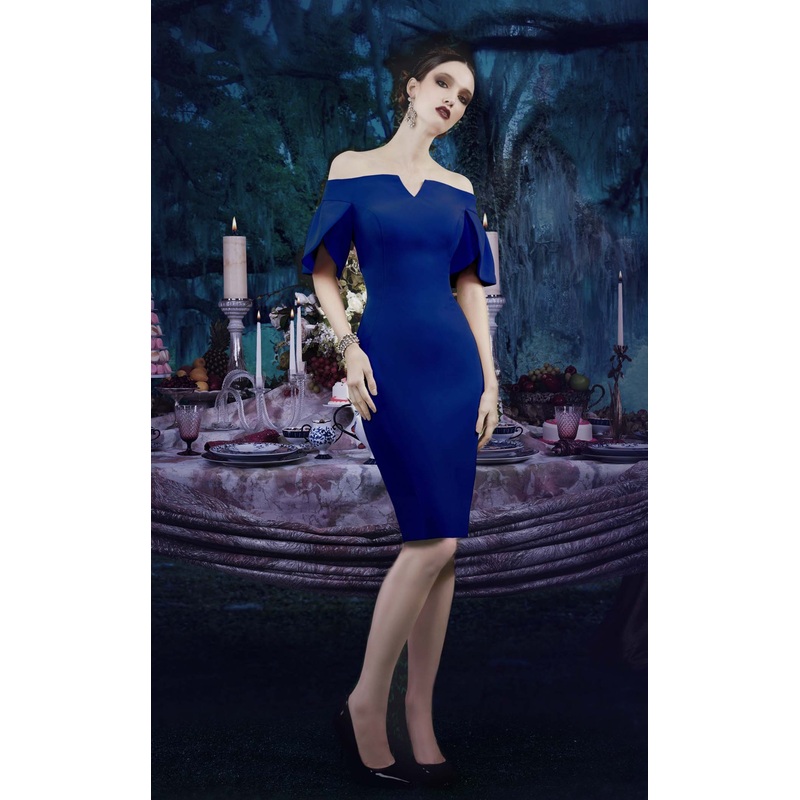 Janique 1942CL Dress Fuchsia