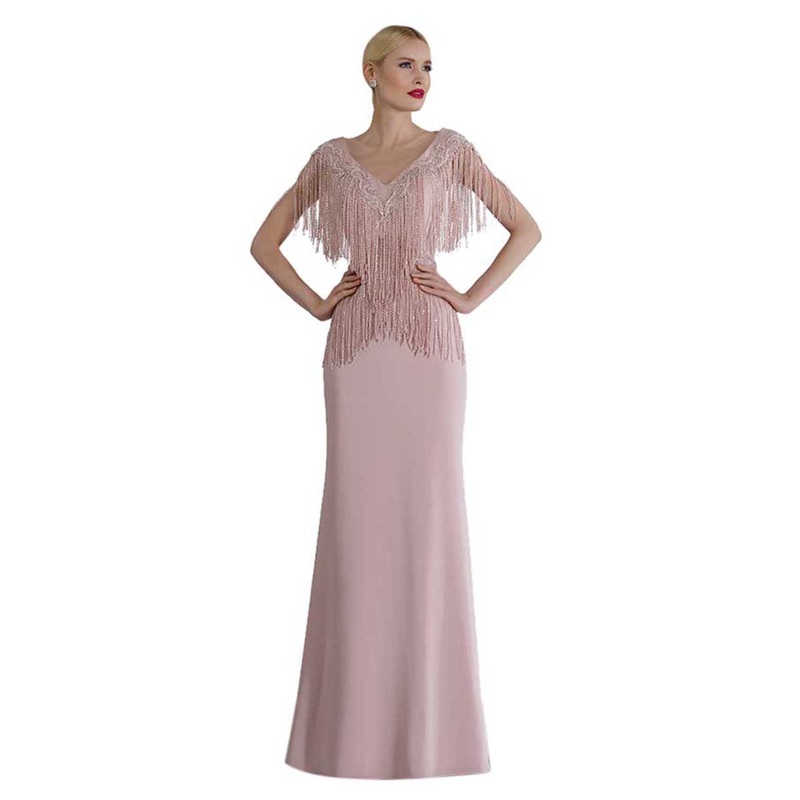 Janique 85130CL Dress Mauve