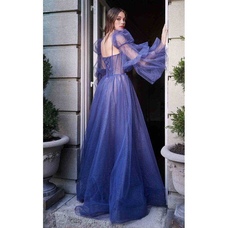 Cinderella Divine B709CL Dress Smoky Blue