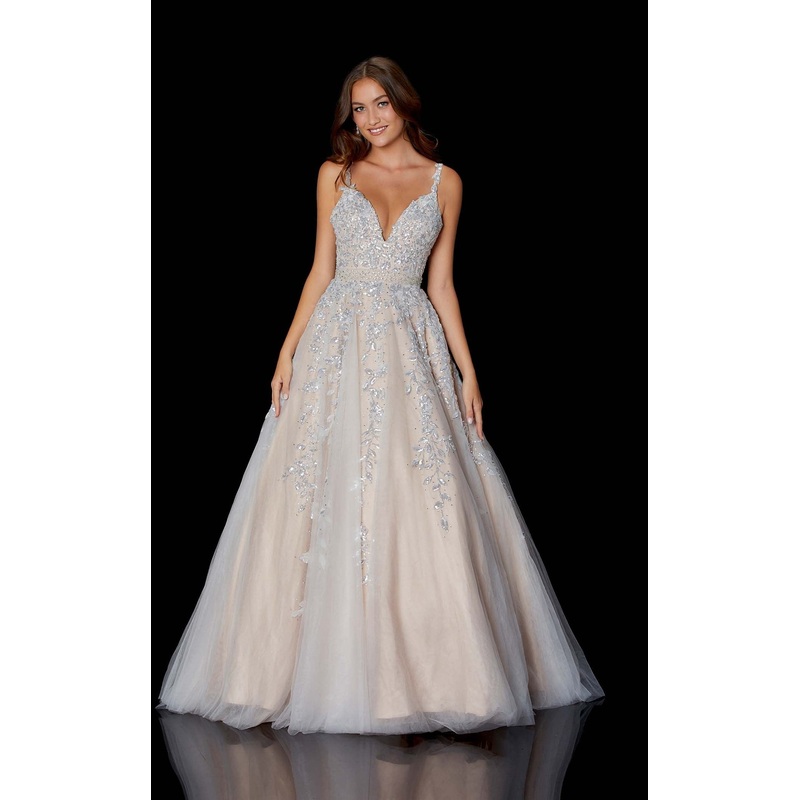 Amarra 20131CL Dress Champagne/Silver