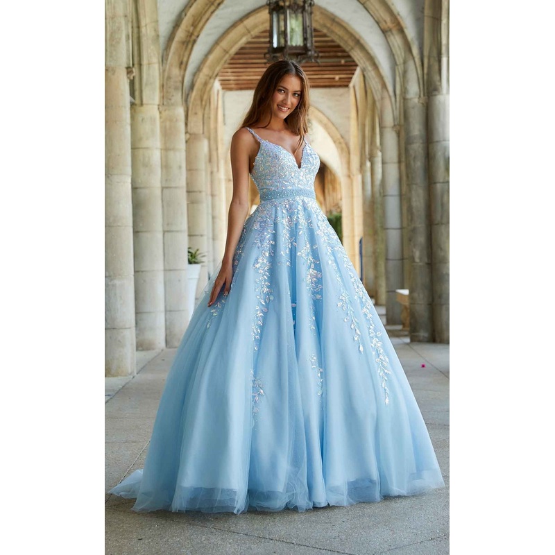 Amarra 20131CL Dress Champagne/Silver