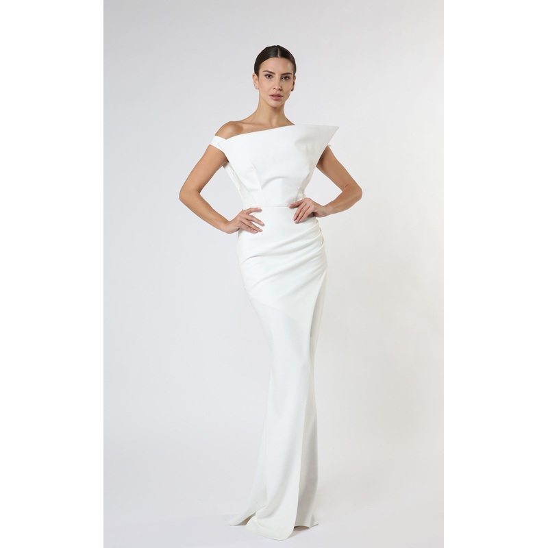 Zeena Zaki FW212206 Dress White