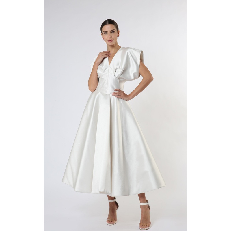 Zeena Zaki FW212208 Dress White