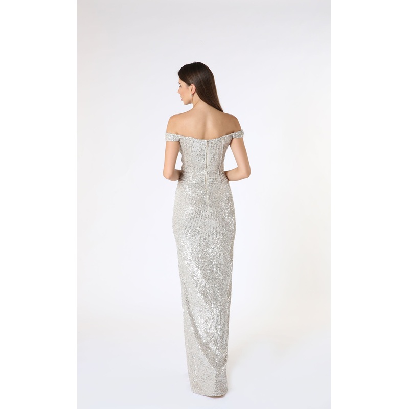 Zeena Zaki FW212212 Dress Silver