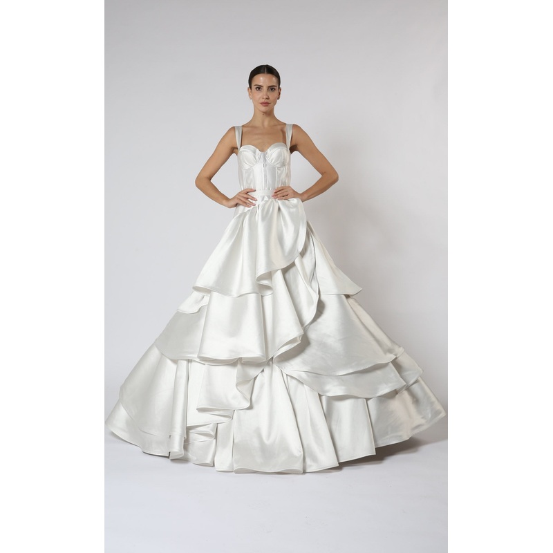 Zeena Zaki FW212214 Dress White