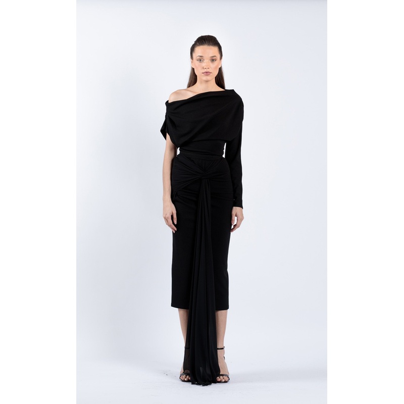 Zeena Zaki SS2108 Dress Black