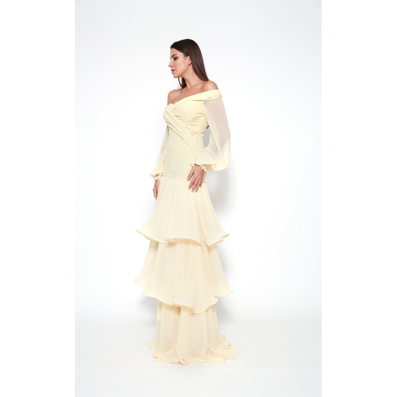 Zeena Zaki FW202106 Dress Yellow
