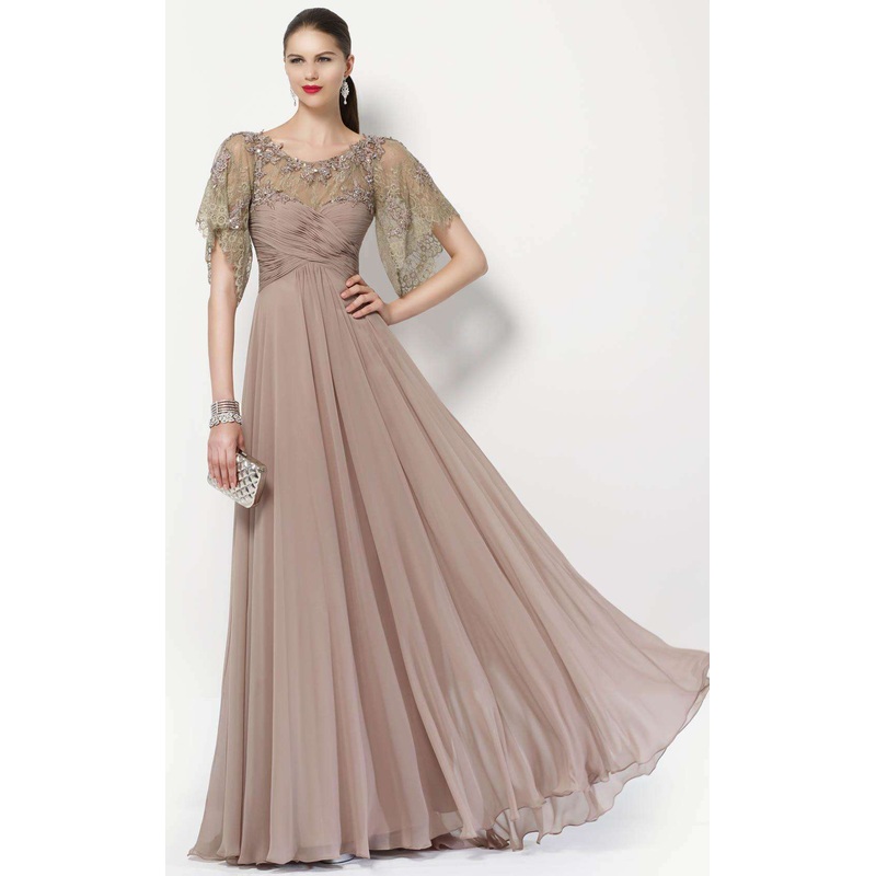 Alyce 27167 Dress Light Taupe