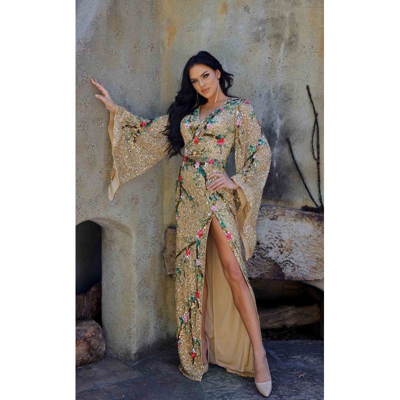 Aleta 624CL Dress Black Multi