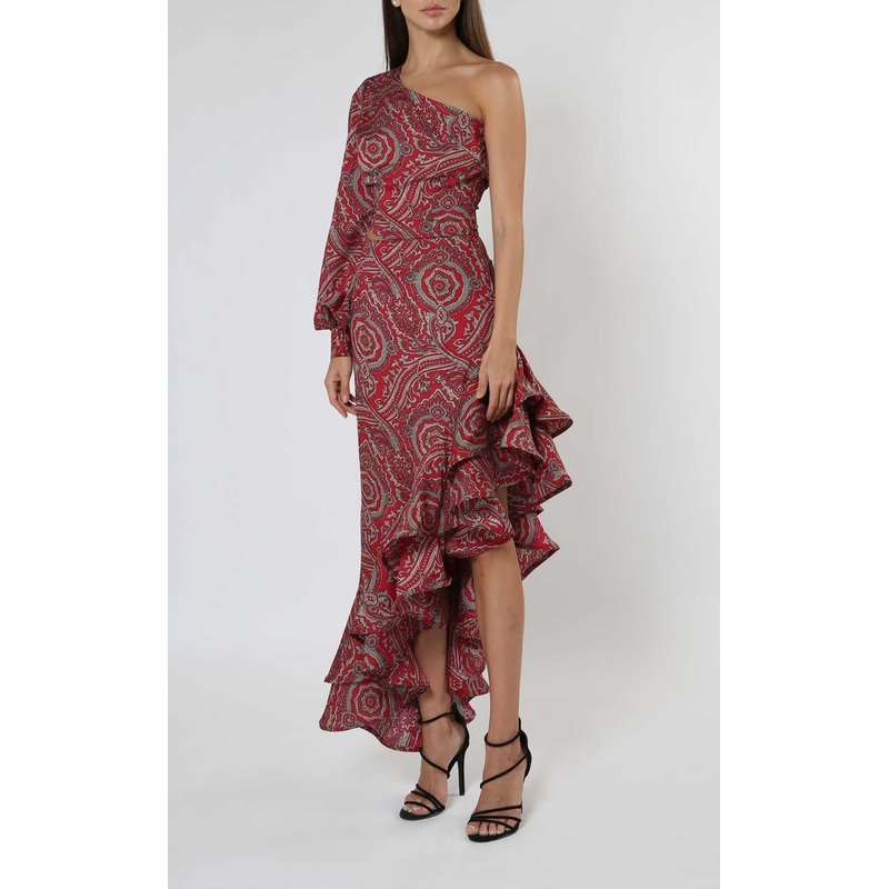 Zeena Zaki FW222306 Dress Red