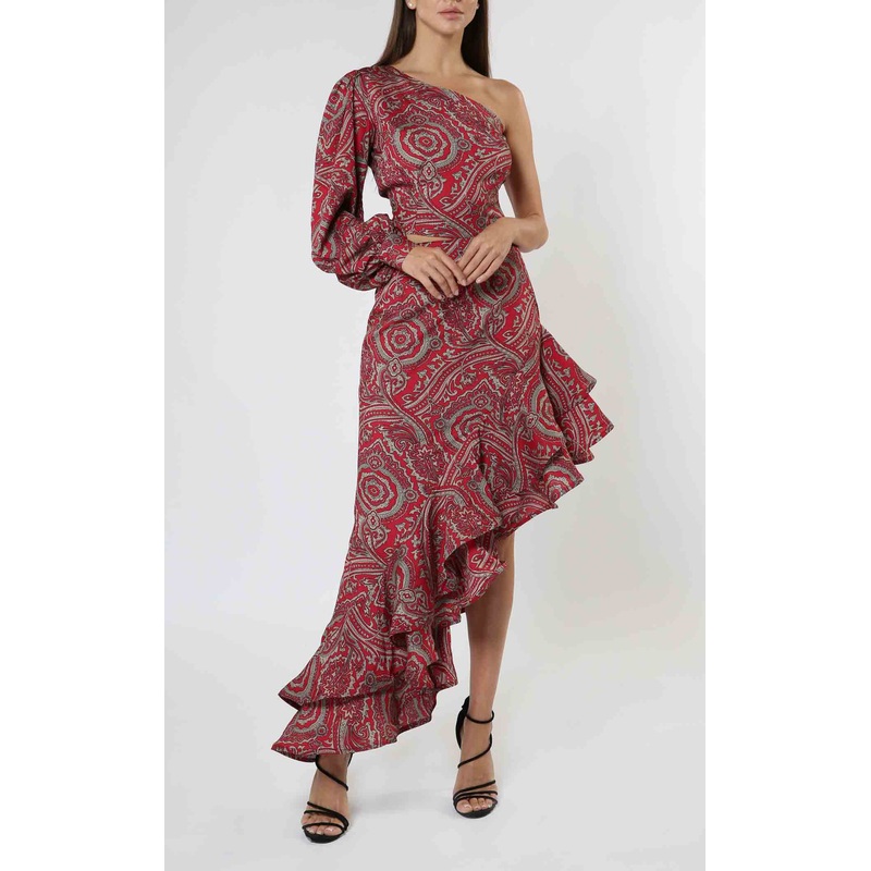 Zeena Zaki FW222306 Dress Red