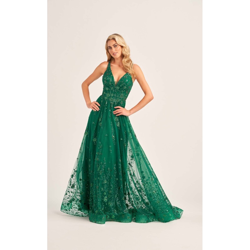 Ellie Wilde EW35105 Dress Emerald