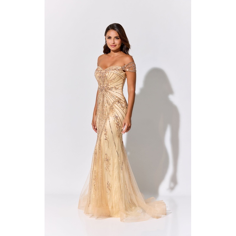 Ivonne D ID320 Dress Aubergine