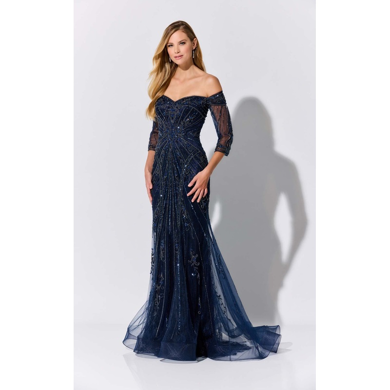 Ivonne D ID320 Dress Aubergine