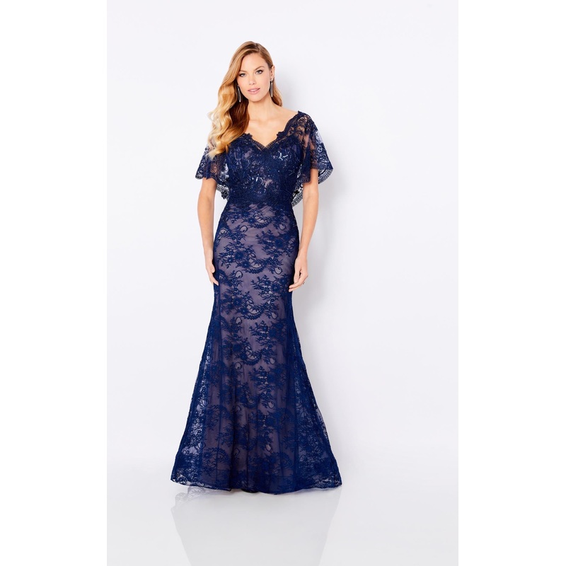 Cameron Blake 221687 Dress Delphinium