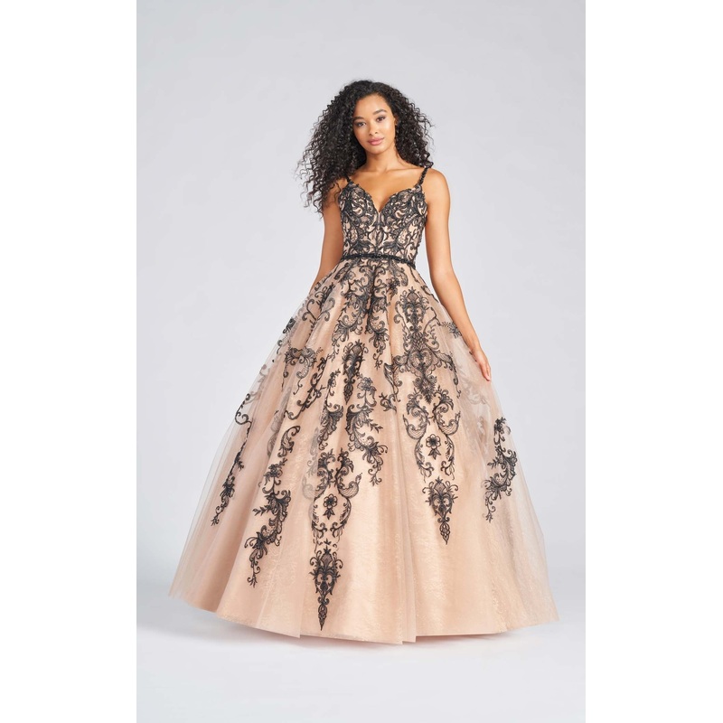 Colette CL12224 Dress Black-Champagne