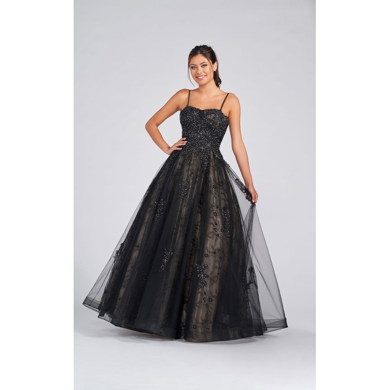 Colette CL12248 Dress Black-Nude